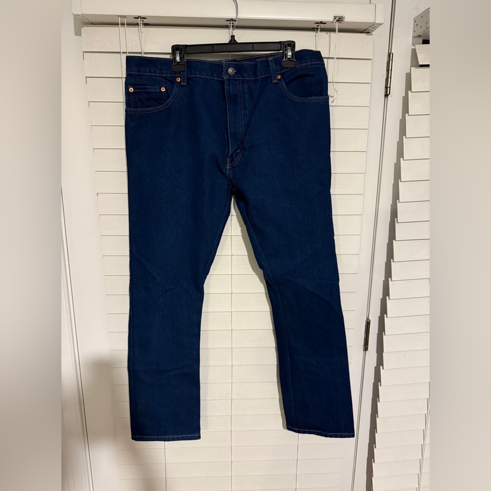 Levi's 517 Dark Blue Straight Jeans